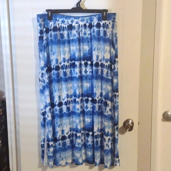 Terra & Sky Dresses & Skirts - Terra&sky tie dye skirt womens size 1X 16w-18w